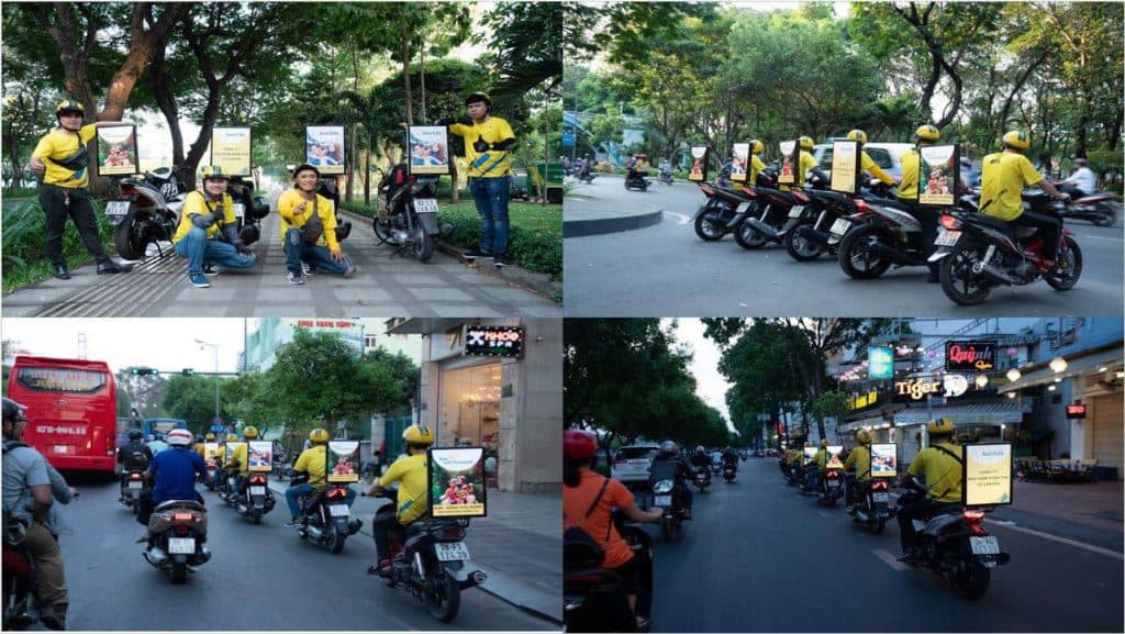 Cần thiết kế lộ trình phù hợp cho quảng cáo roadshow