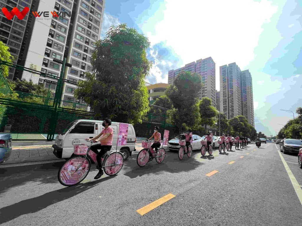 Chiến dịch roadshow xe đạp của Suri Store