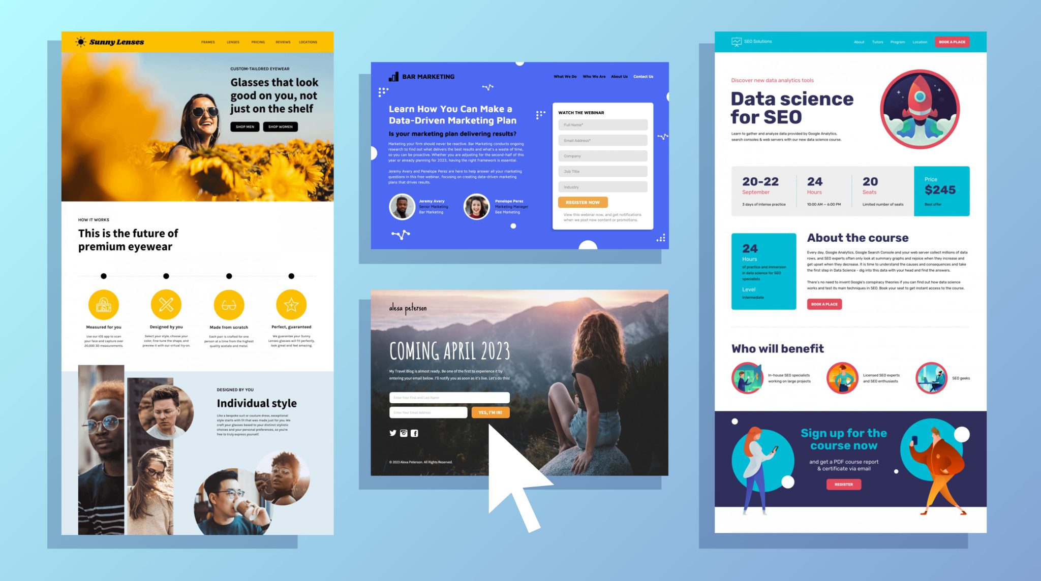 Chuyển hướng đến landing page