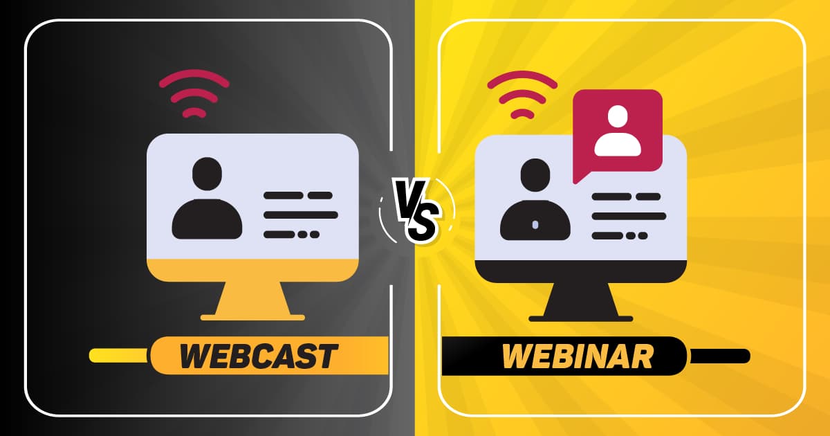 Sự khác nhau giữa Webcast và Webinar