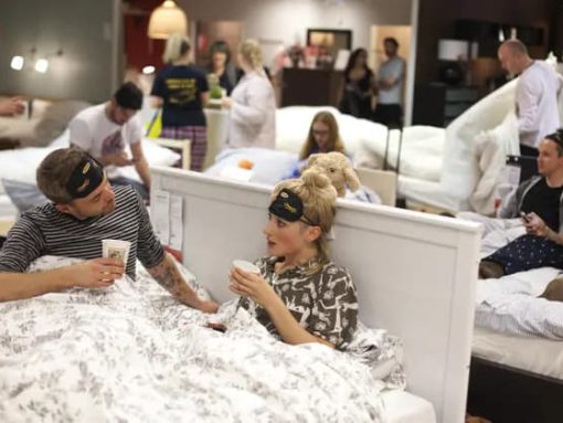 Chiến dịch Brand Activation: IKEA’s sleepover