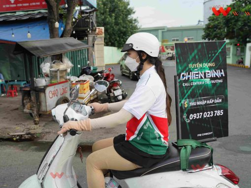 Tổ chức roadshow vespa